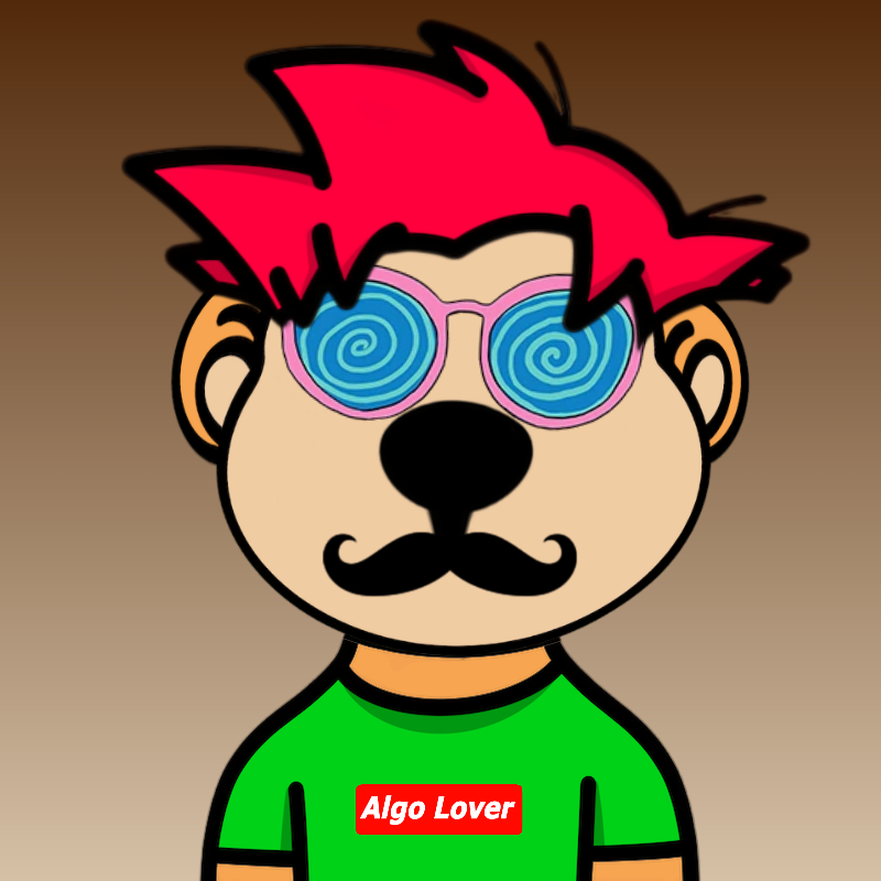 Weird Bear #1956 NFT on Algorand