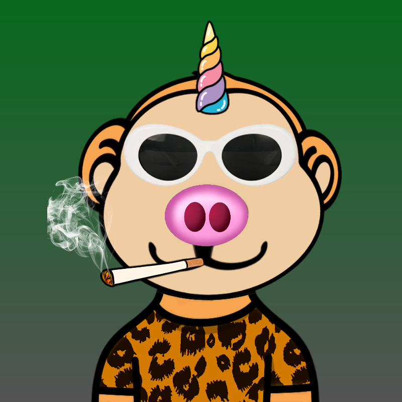 Weird Bear #198 NFT on Algorand