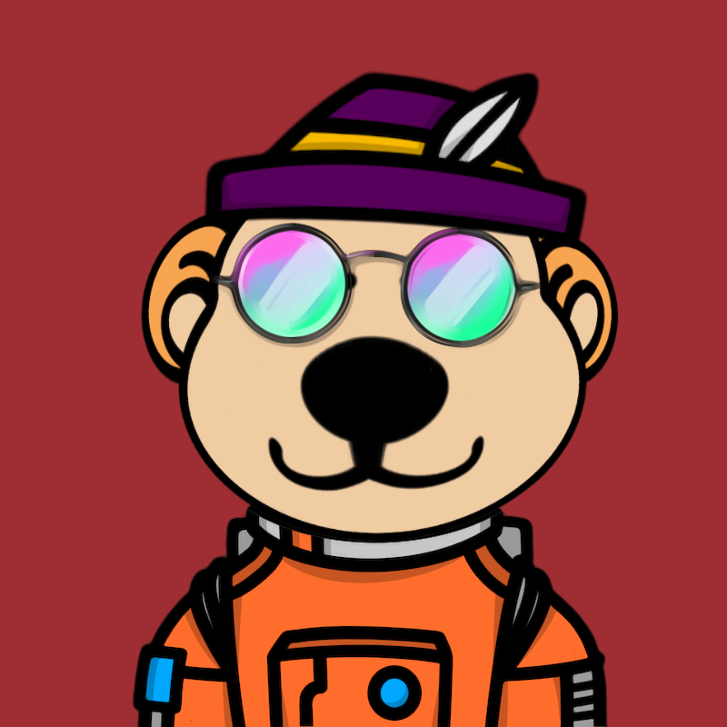 Weird Bear #1989 NFT on Algorand