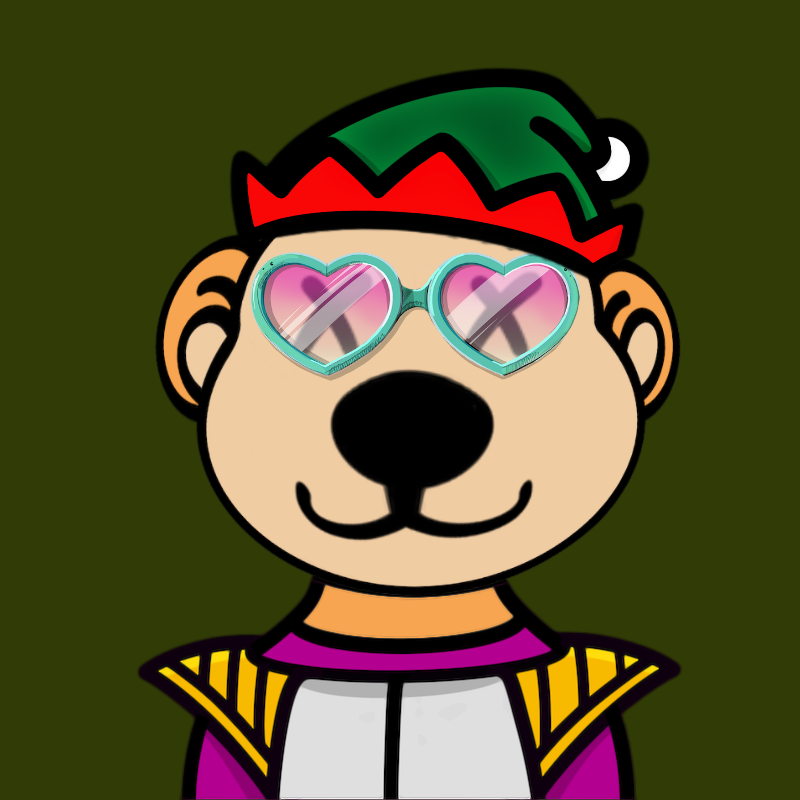 Weird Bear #1996 NFT on Algorand