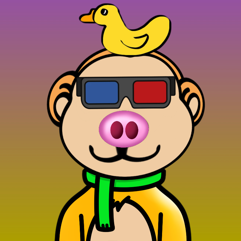 Weird Bear #2002 NFT on Algorand