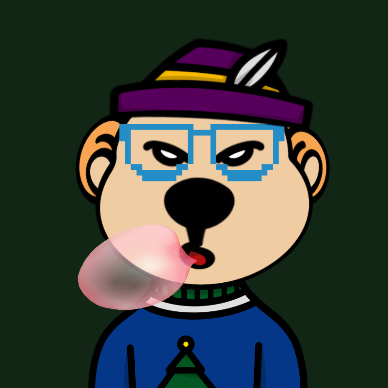 Weird Bear #2005 NFT on Algorand