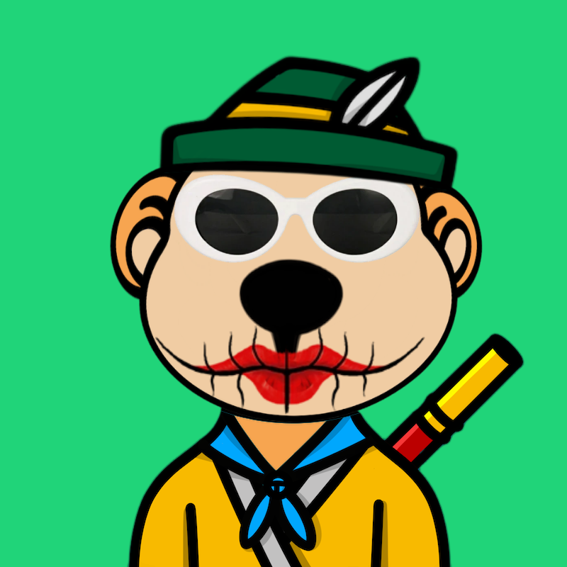 Weird Bear #2011 NFT on Algorand