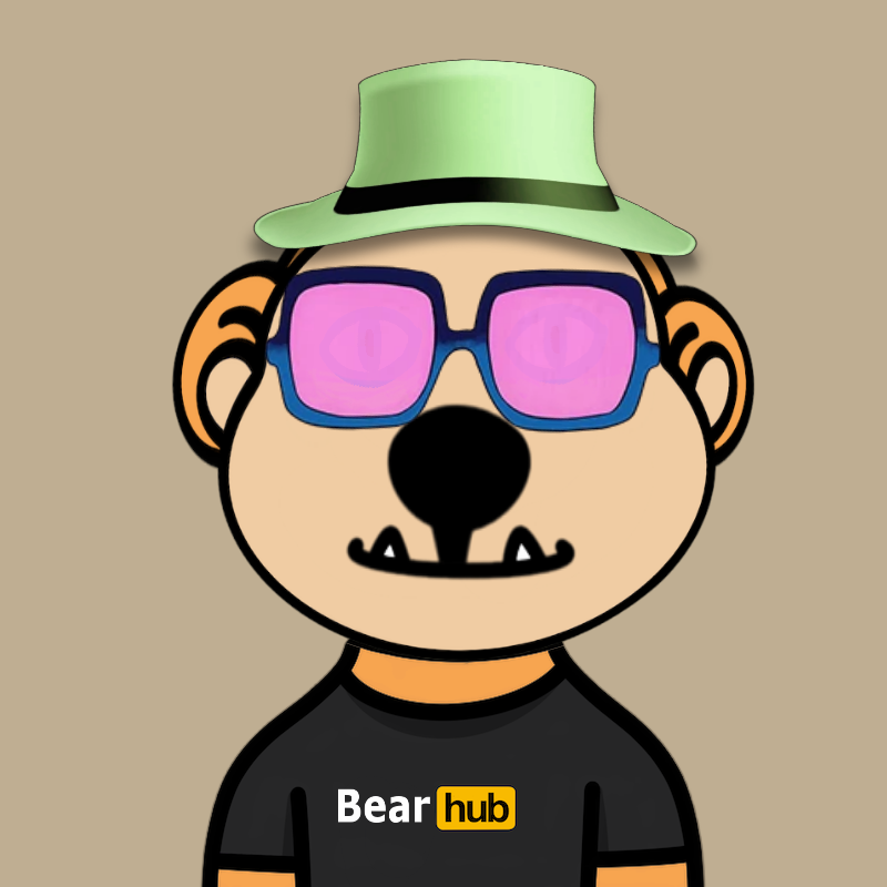 Weird Bear #204 NFT on Algorand