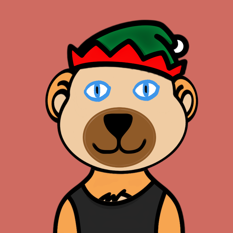 Weird Bear #206 NFT on Algorand