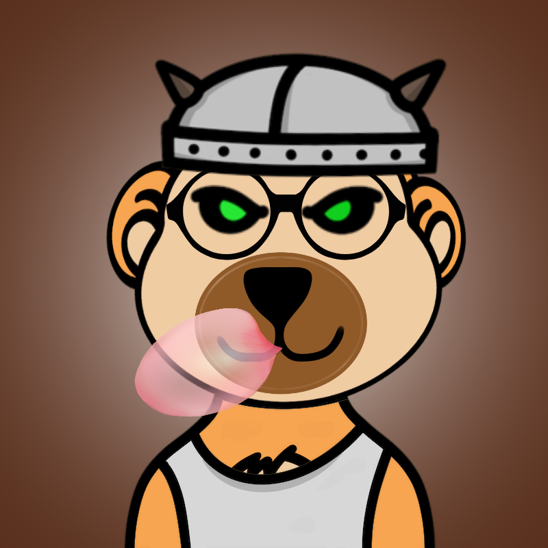 Weird Bear #210 NFT on Algorand