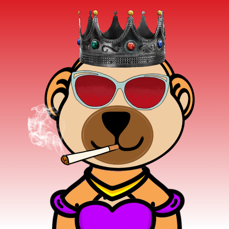 Weird Bear #241 NFT on Algorand