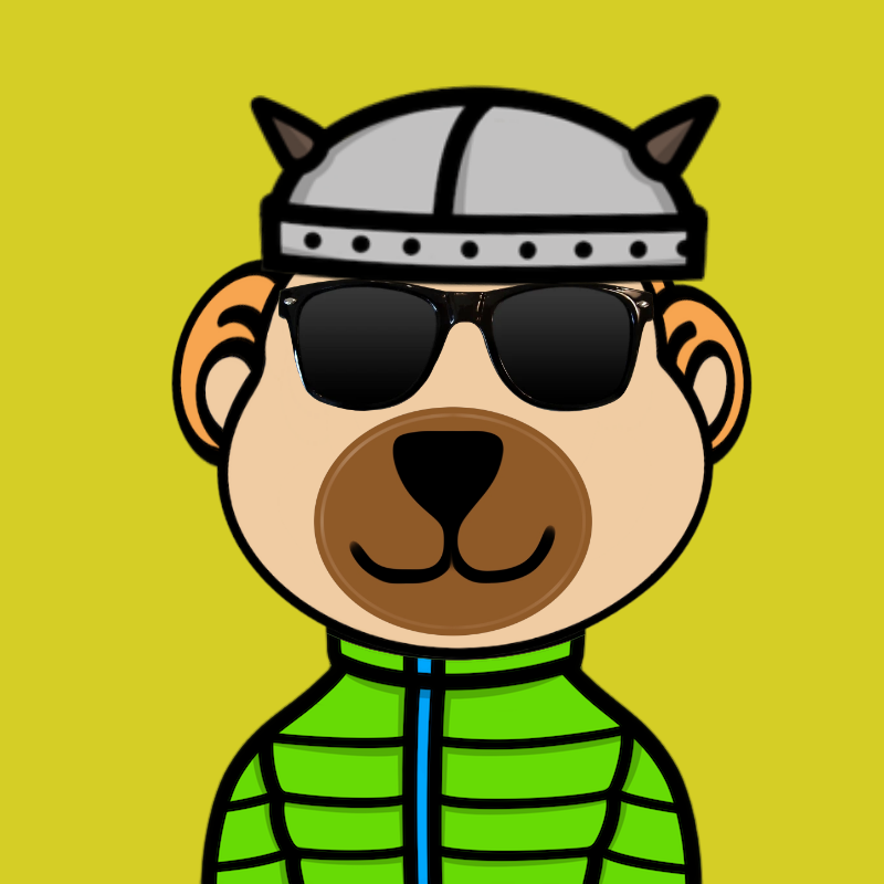 Weird Bear #244 NFT on Algorand