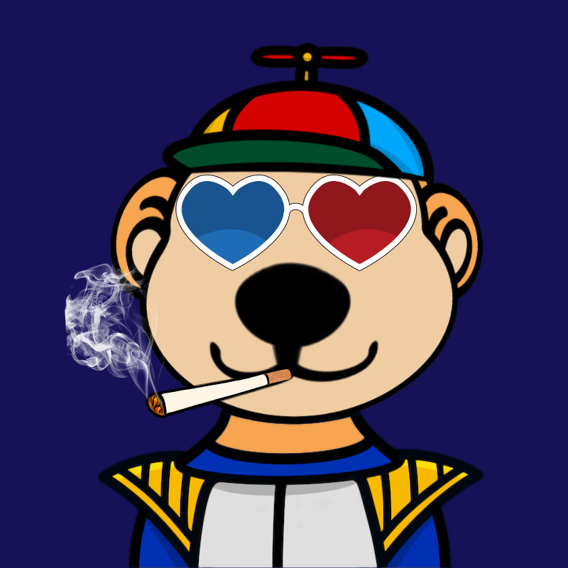 Weird Bear #298 NFT on Algorand