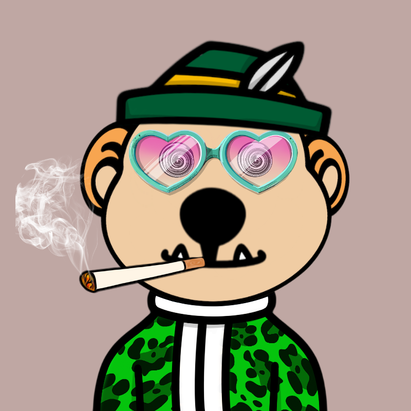 Weird Bear #299 NFT on Algorand