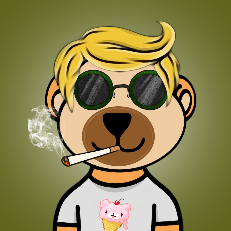 Weird Bear #302 NFT on Algorand