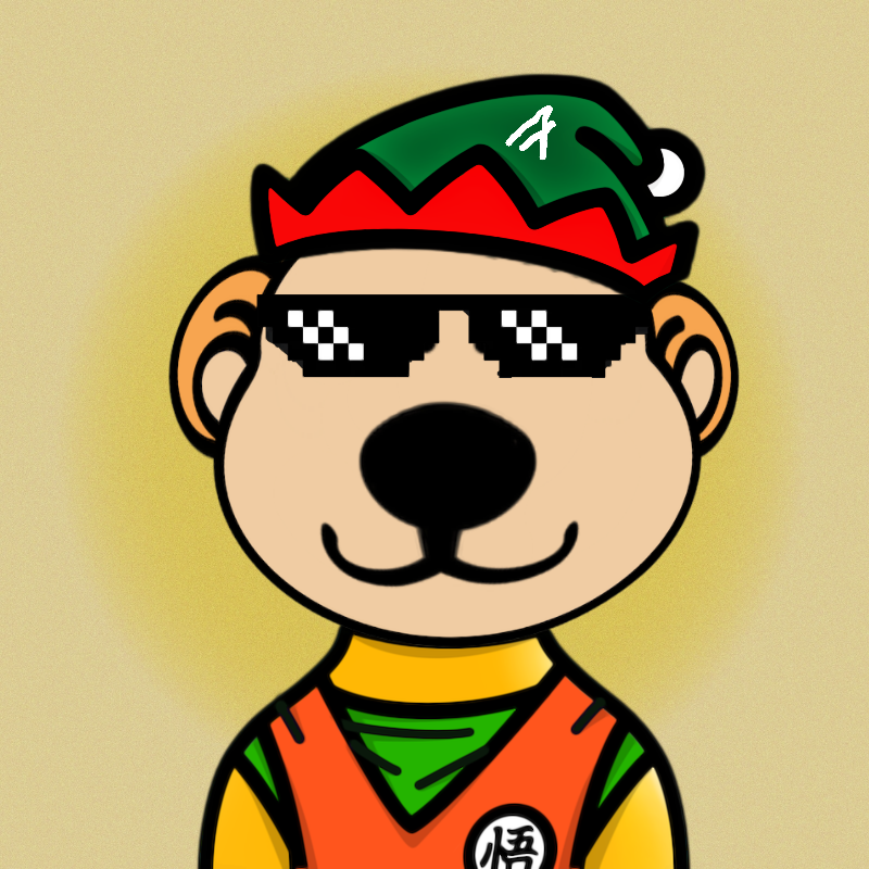 Weird Bear #38 NFT on Algorand