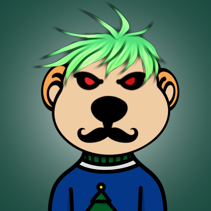 Weird Bear #407 NFT on Algorand