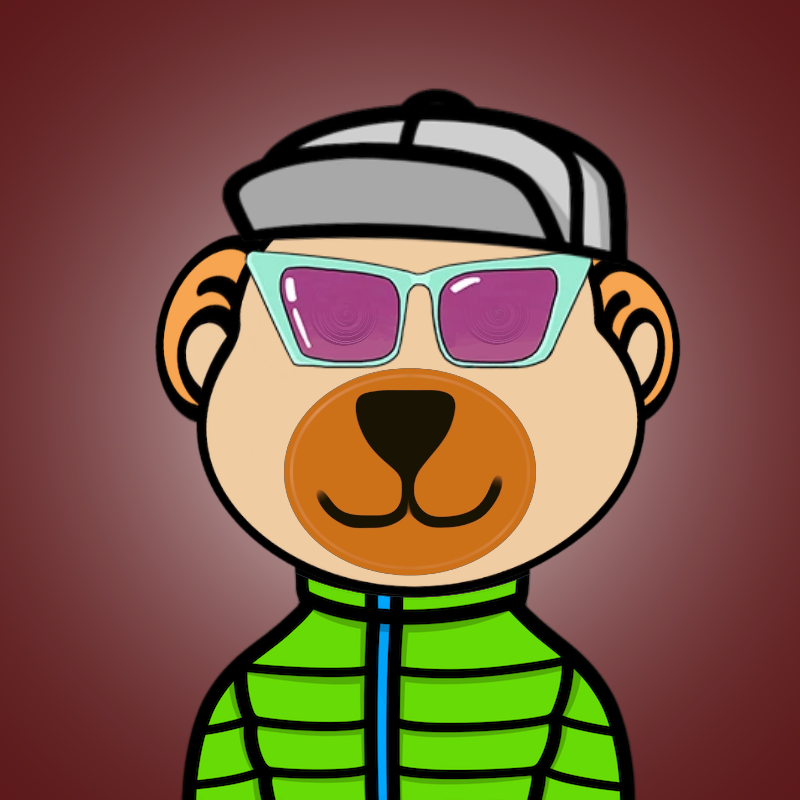 Weird Bear #414 NFT on Algorand