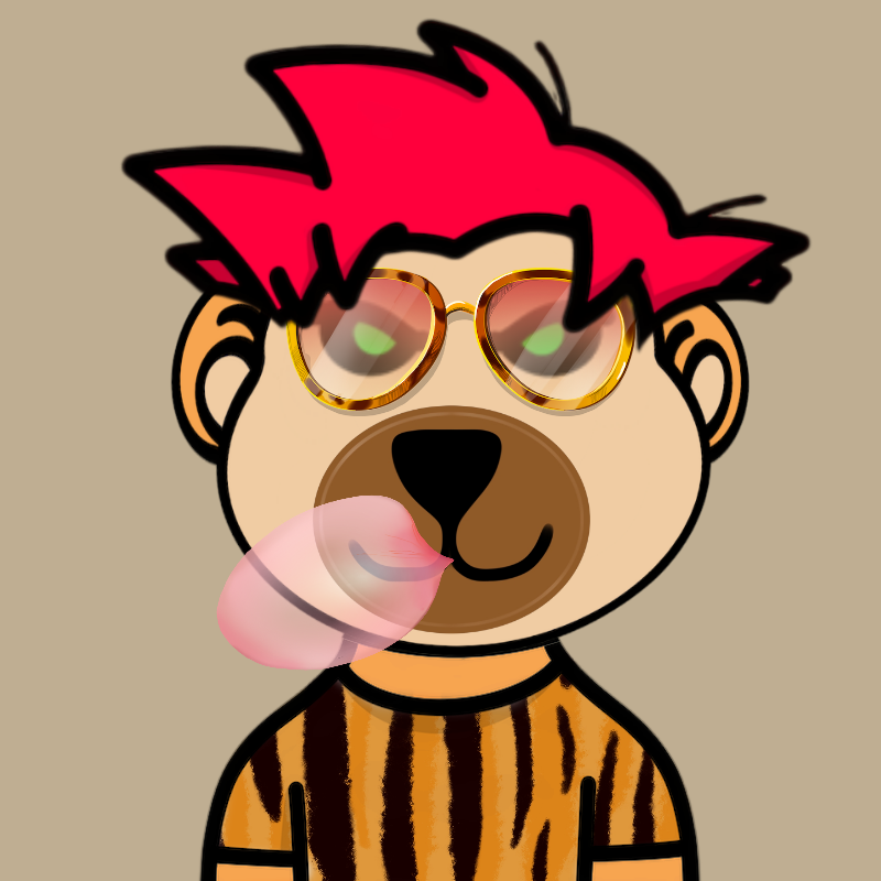 Weird Bear #416 NFT on Algorand