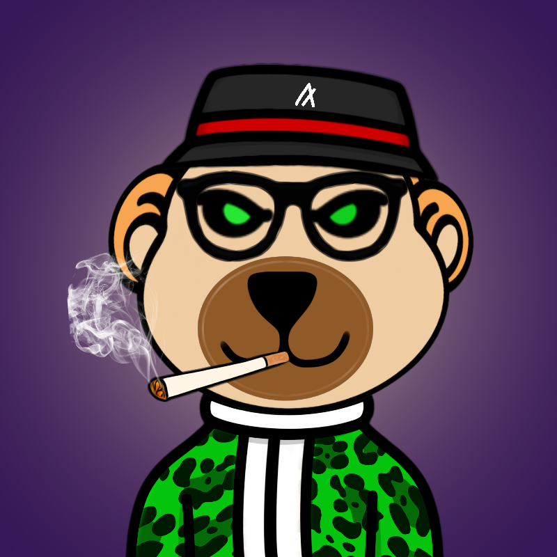 Weird Bear #420 NFT on Algorand