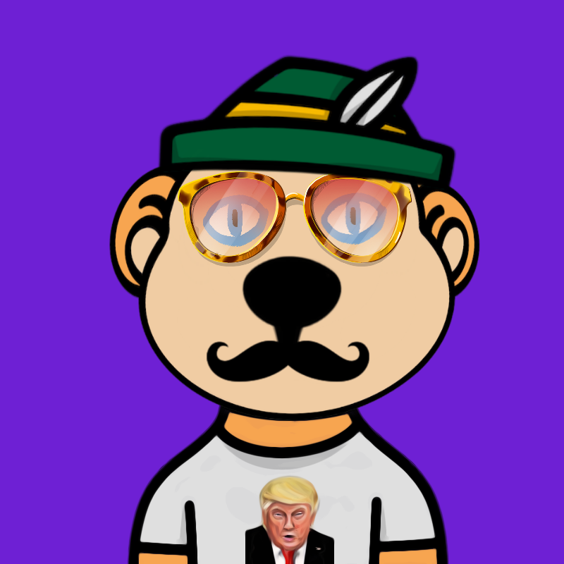 Weird Bear #425 NFT on Algorand