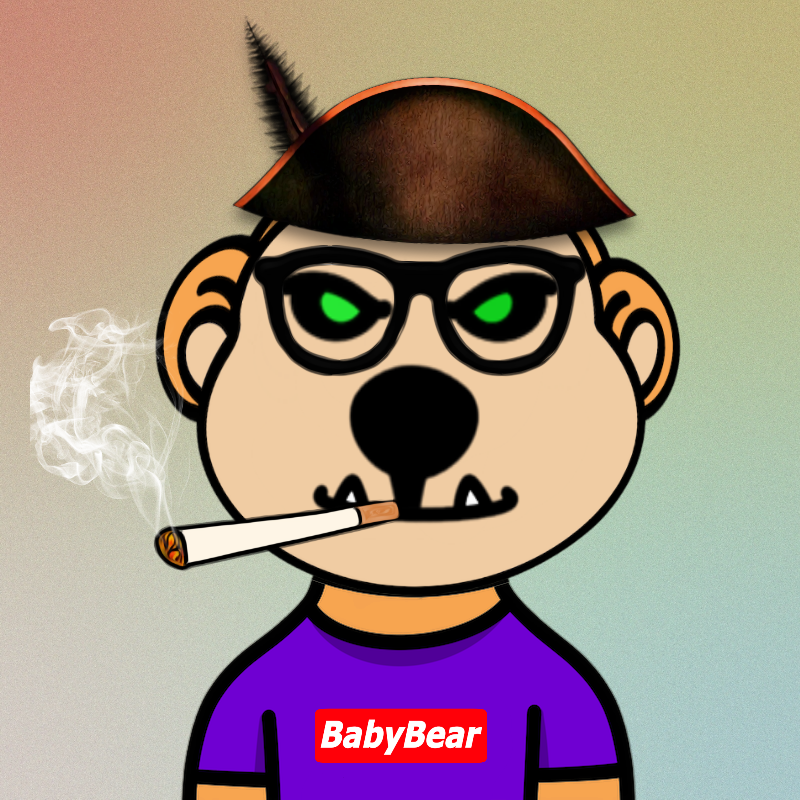 Weird Bear #436 NFT on Algorand