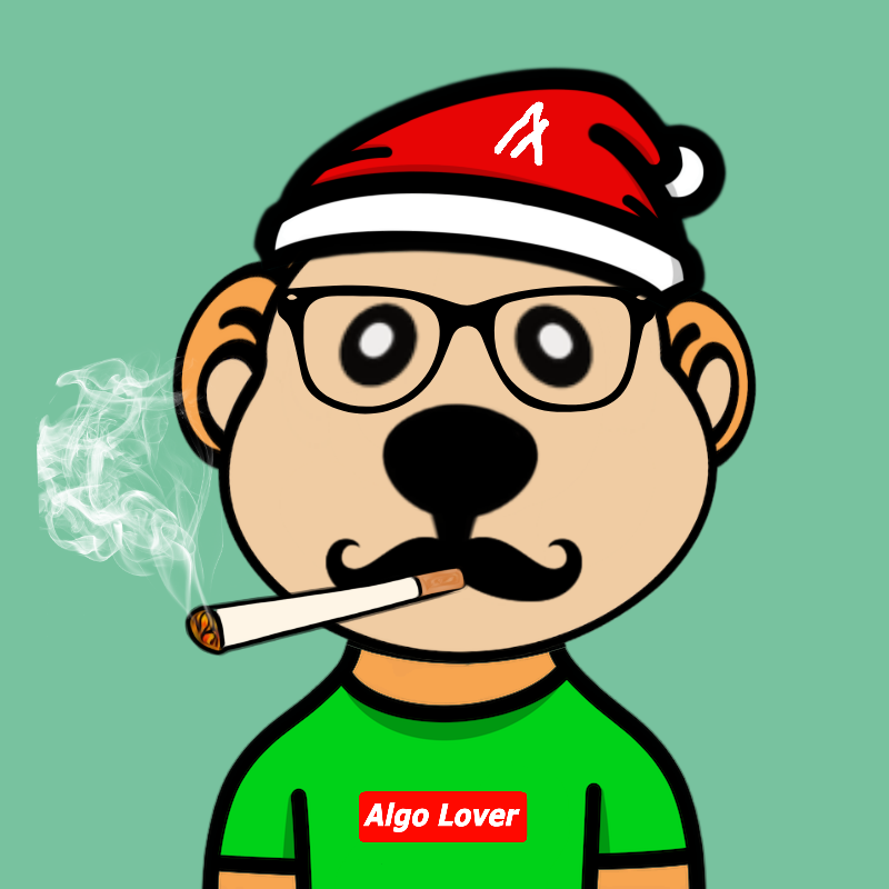 Weird Bear #437 NFT on Algorand