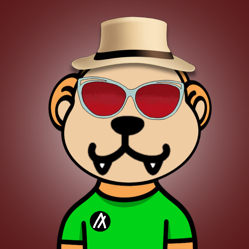 Weird Bear #44 NFT on Algorand