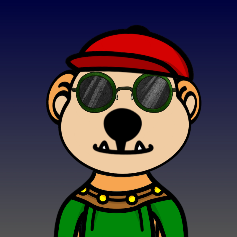 Weird Bear #443 NFT on Algorand