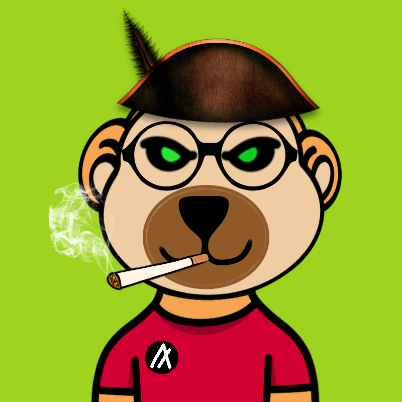 Weird Bear #445 NFT on Algorand