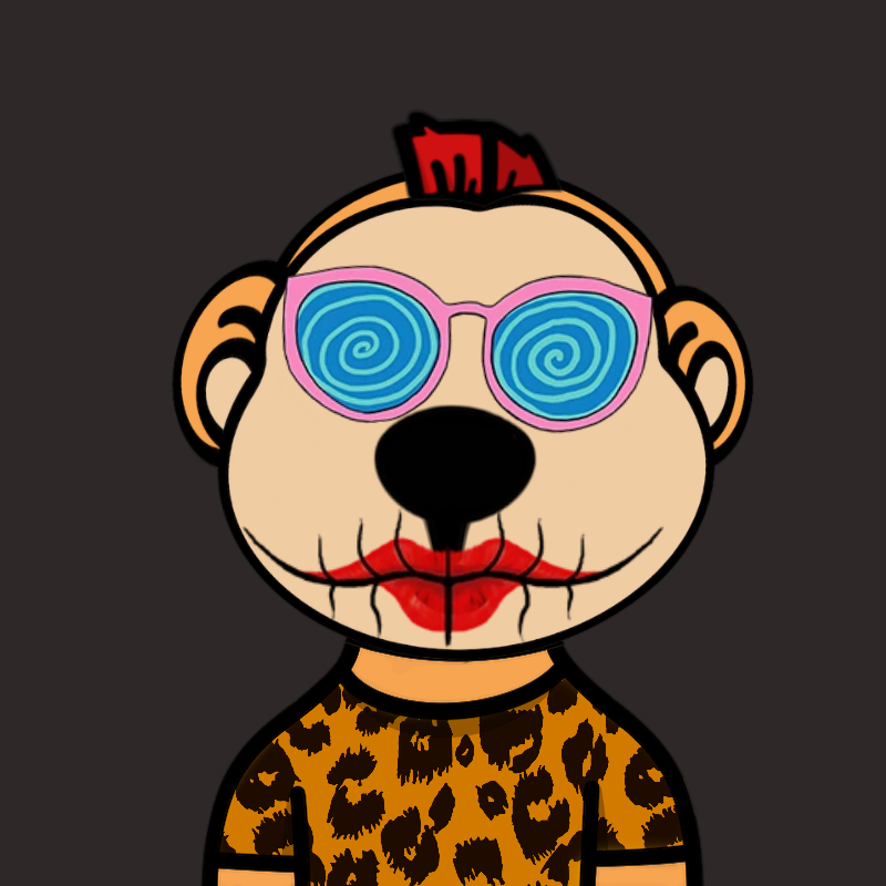 Weird Bear #458 NFT on Algorand