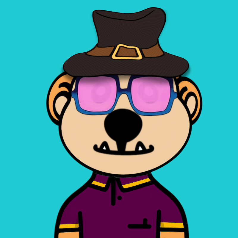 Weird Bear #473 NFT on Algorand