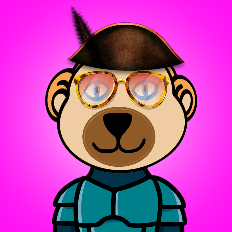 Weird Bear #488 NFT on Algorand