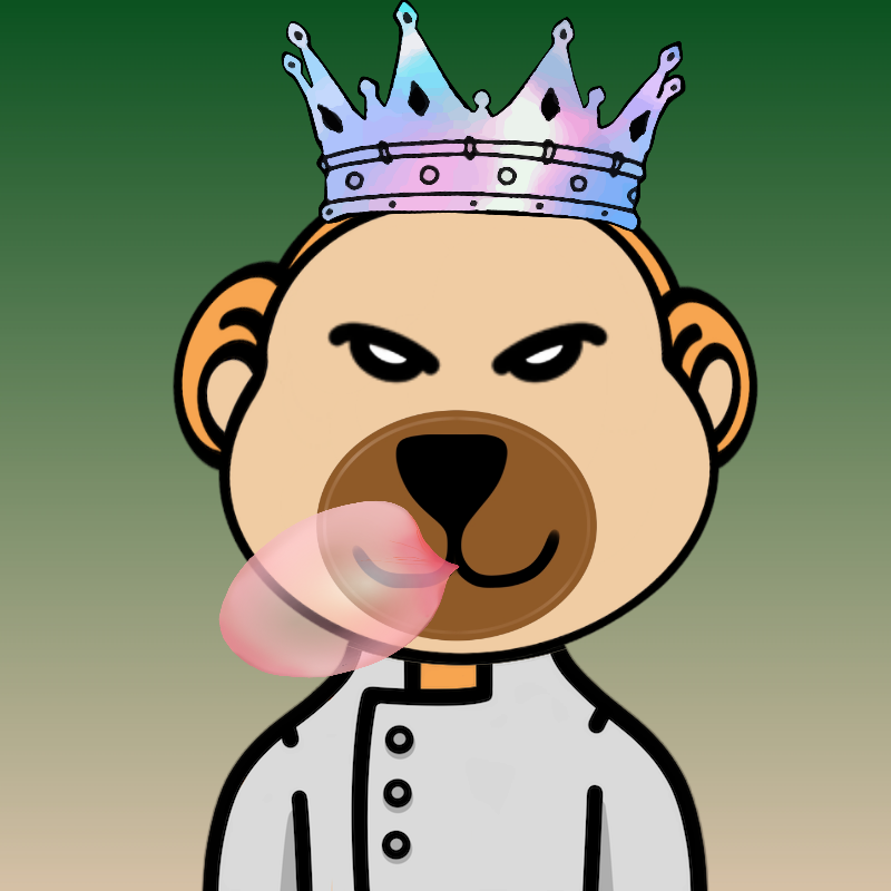 Weird Bear #489 NFT on Algorand