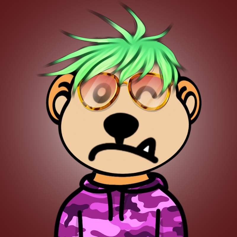 Weird Bear #49 NFT on Algorand