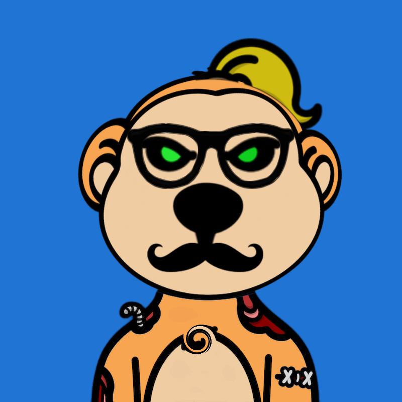 Weird Bear #496 NFT on Algorand