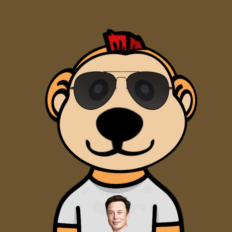 Weird Bear #504 NFT on Algorand