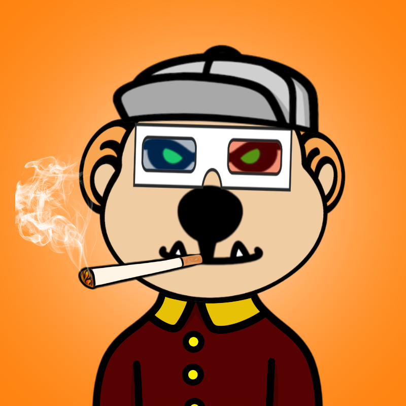 Weird Bear #505 NFT on Algorand