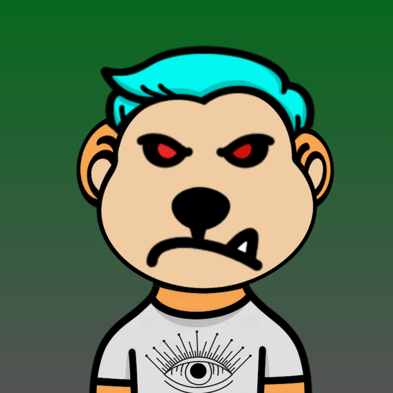 Weird Bear #517 NFT on Algorand