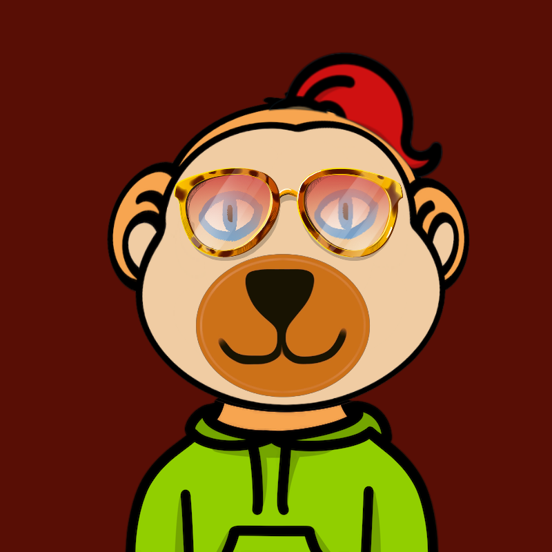 Weird Bear #520 NFT on Algorand