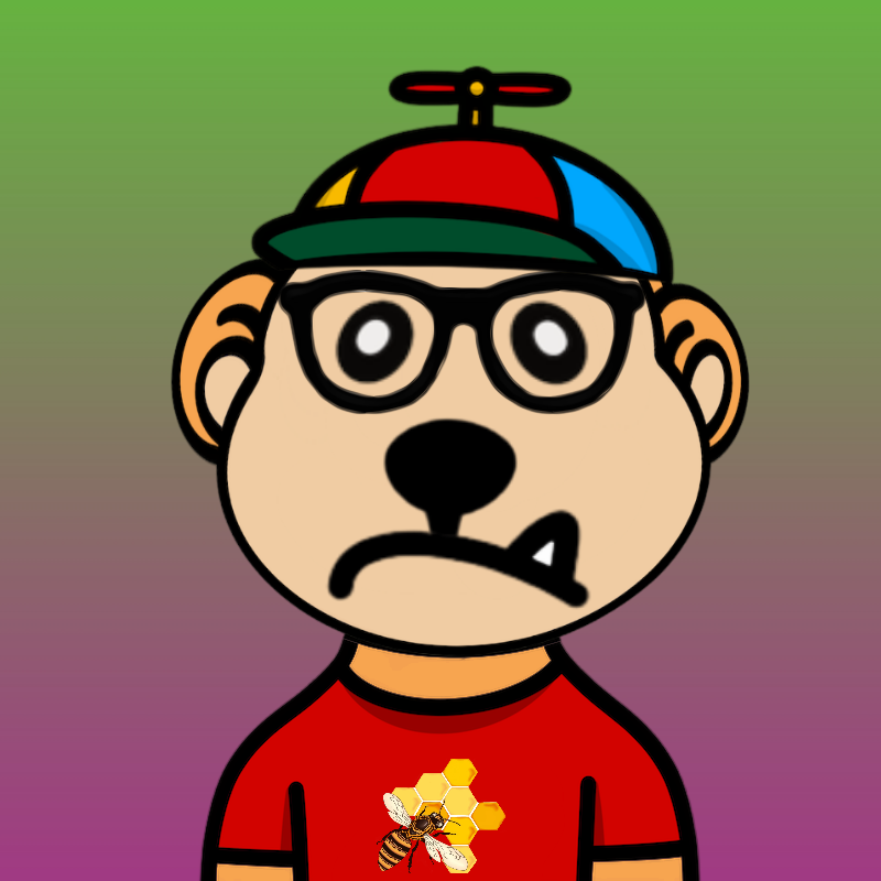 Weird Bear #528 NFT on Algorand