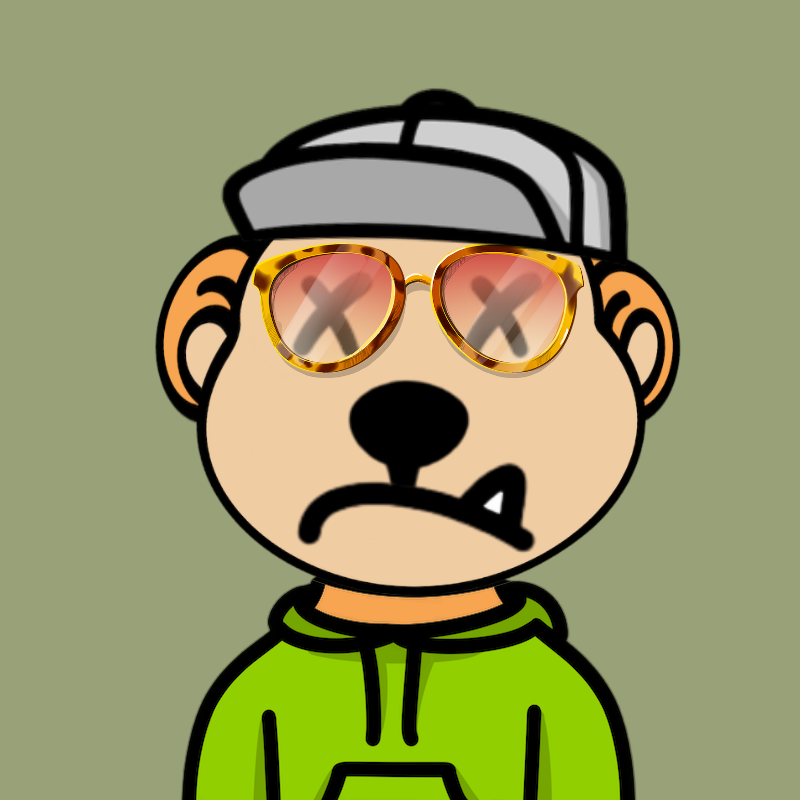 Weird Bear #542 NFT on Algorand