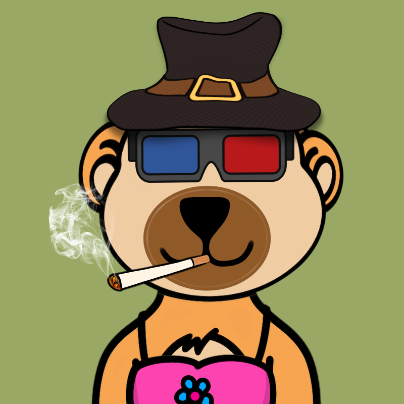 Weird Bear #546 NFT on Algorand