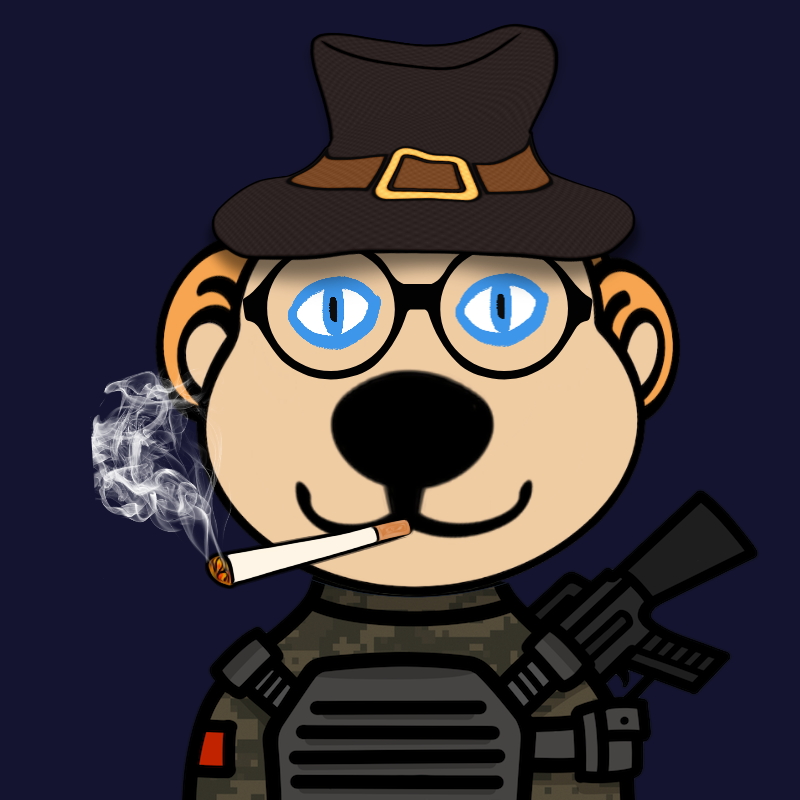 Weird Bear #55 NFT on Algorand