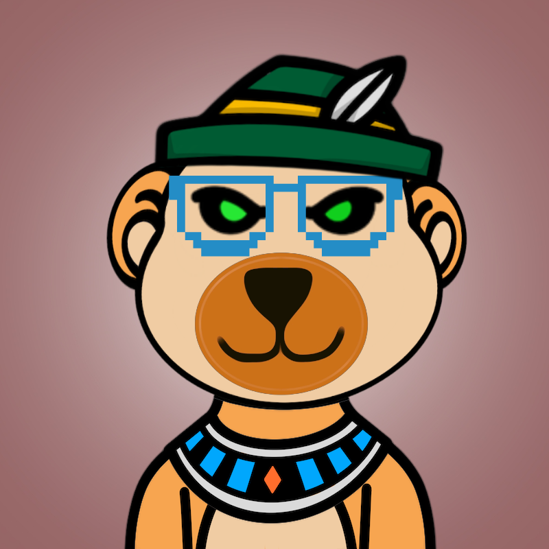 Weird Bear #562 NFT on Algorand