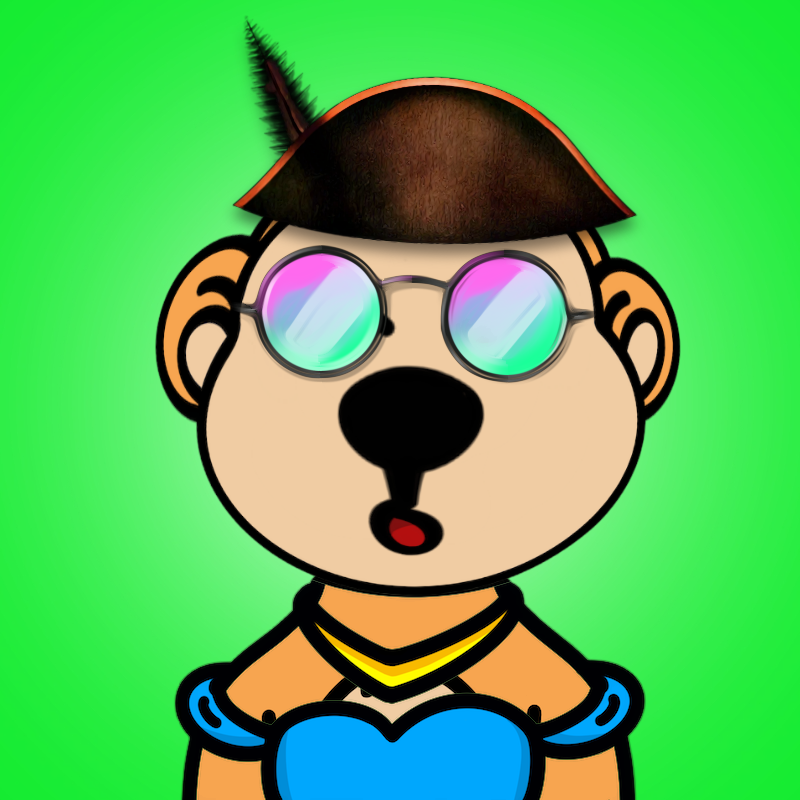 Weird Bear #575 NFT on Algorand