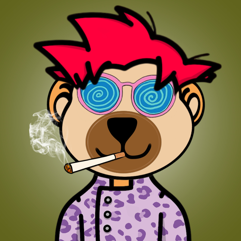 Weird Bear #586 NFT on Algorand