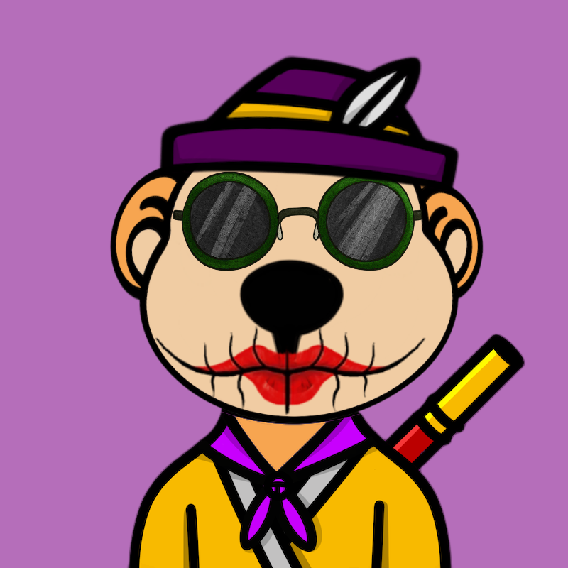 Weird Bear #60 NFT on Algorand