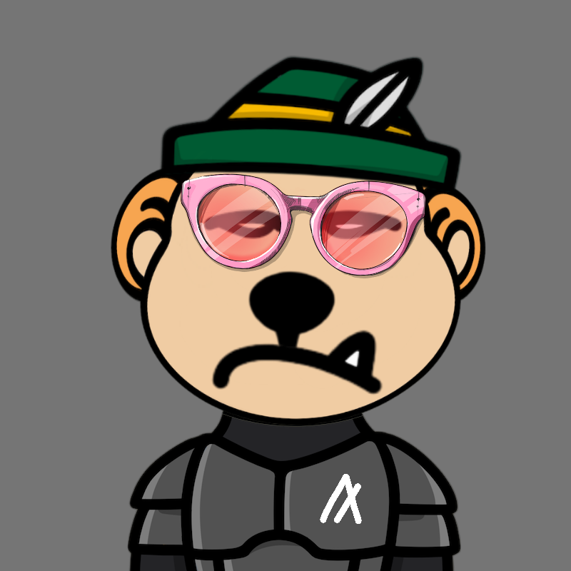 Weird Bear #608 NFT on Algorand