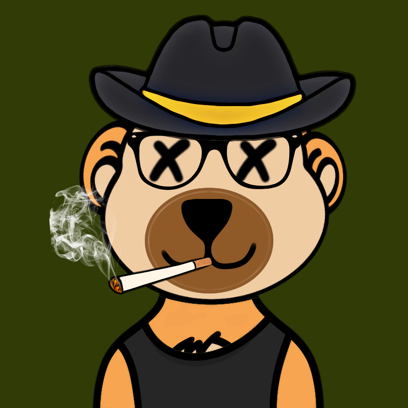 Weird Bear #609 NFT on Algorand