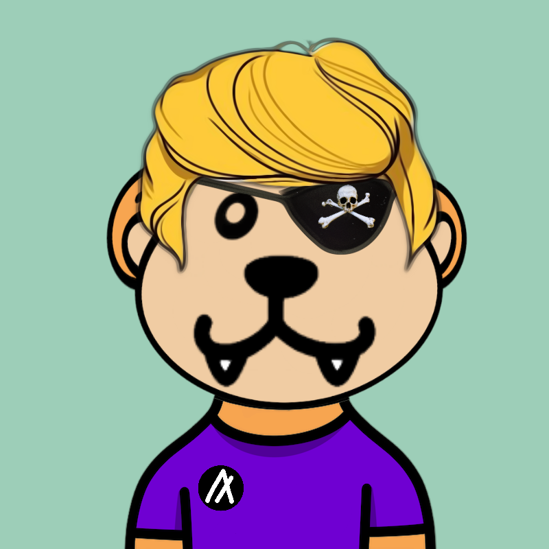 Weird Bear #616 NFT on Algorand