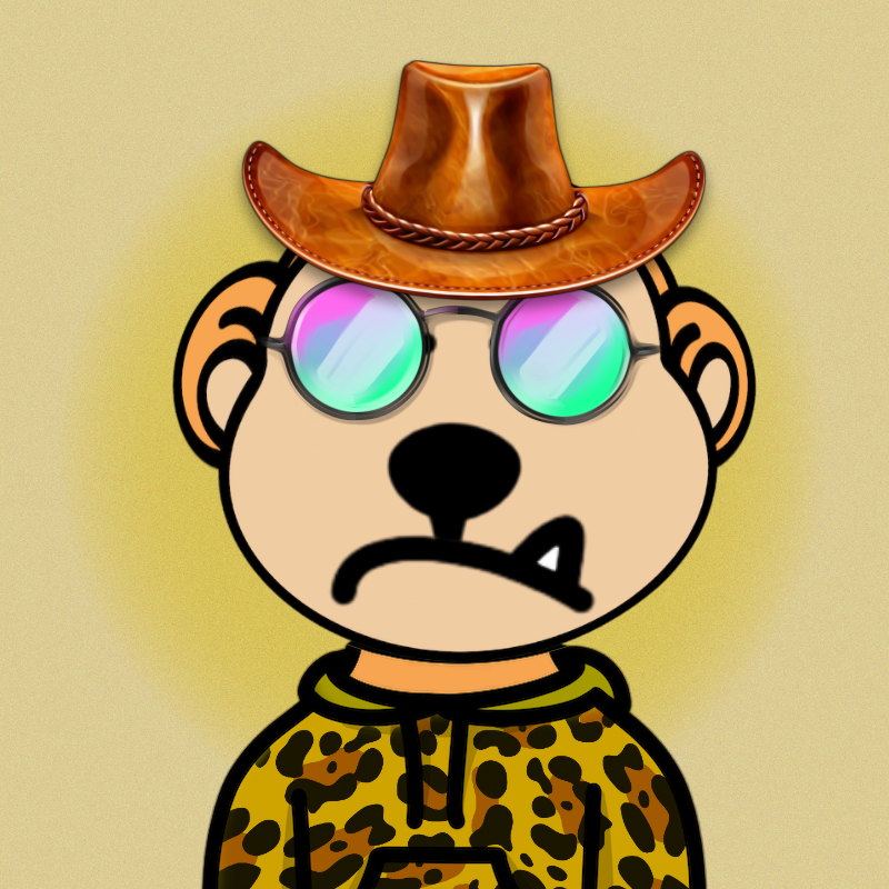 Weird Bear #619 NFT on Algorand