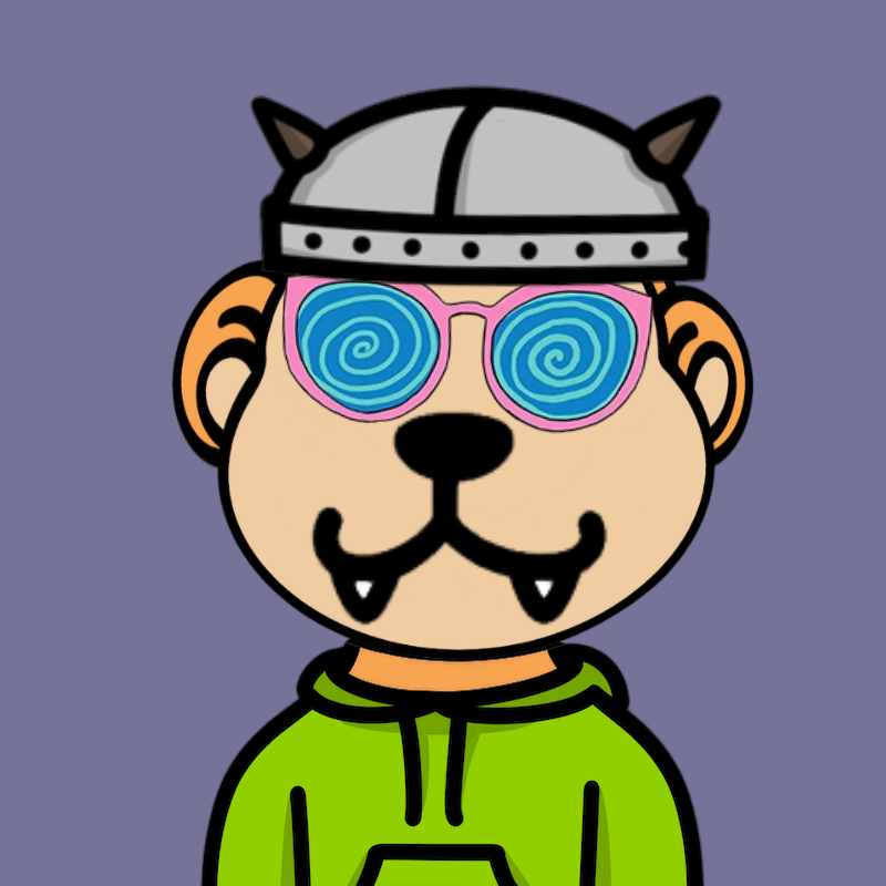 Weird Bear #62 NFT on Algorand