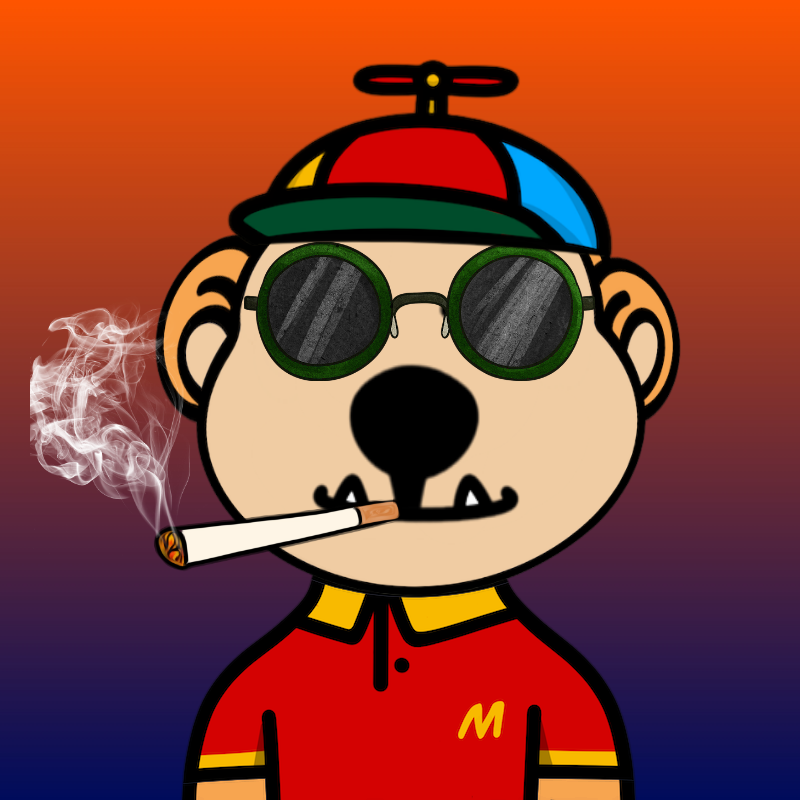 Weird Bear #635 NFT on Algorand